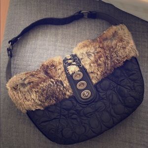 Coach Fur handbag